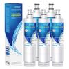 ICEPURE RWF0500A Refrigerator Water Filter Replacement for 9010 filter, 5PACK