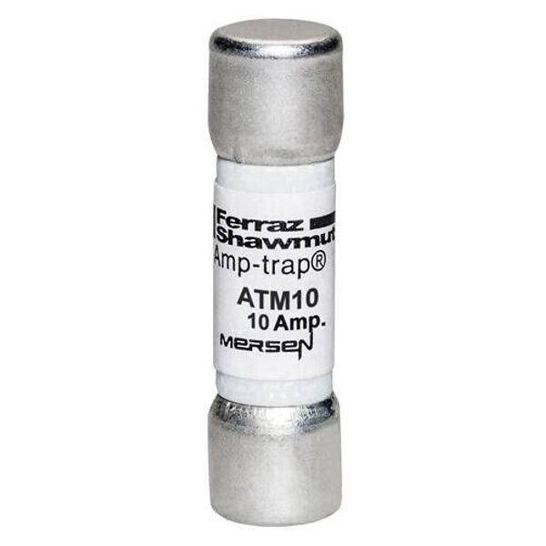 ATM10, Ferraz Shawmut, MIDGET FUSE 10A 600V FAST-ACTI