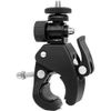 Camera Super Clamp Quick Release Pipe Bar Clamp Bike Clamp w/ 1/4" Tripod Head