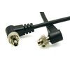 PROtastic Flash Sync Cable : Male PC to Male PC Coiled Cable, 30cm - 100cm Long.