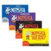 Mingua Beef Jerky Sampler Pack- 100% US Beef Without Nitrites - Four 3.5 Oz Bags