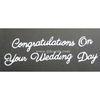 Britannia Dies - Congratulations On Your Wedding Day Word Set