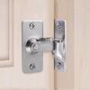90 degree door clasp lock shift door lock button push pull button door latch special door lock button