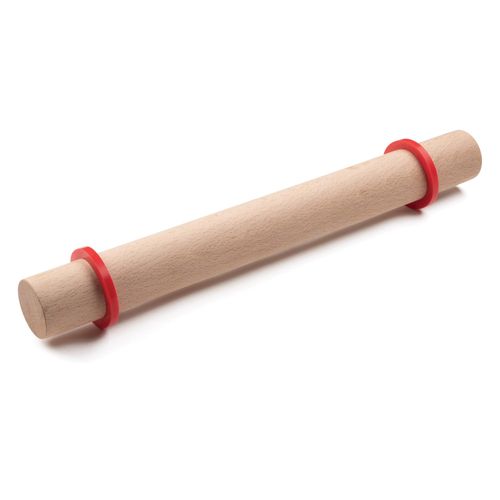 Mrs. Anderson’s Baking Rolling Pin Rings, Non-Stick Silicone, Set of 4 Ring Depths