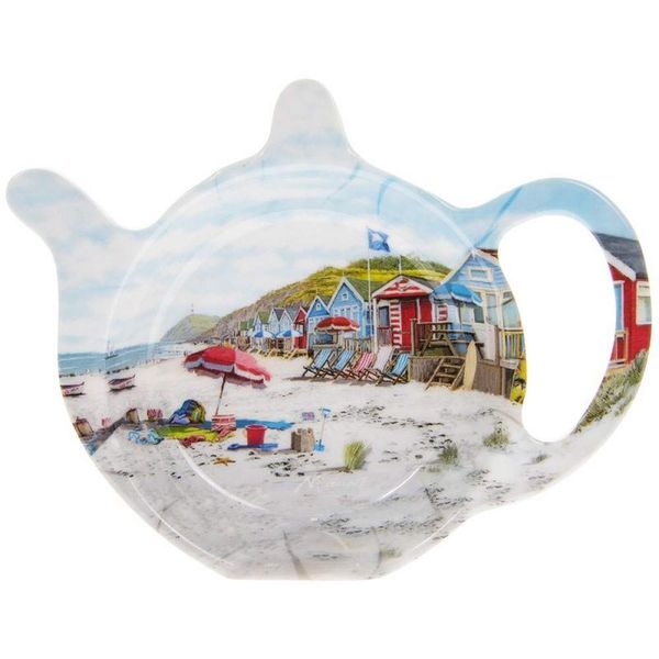 Sandy Bay Design Plastic Tea Bag Holder Teapot Shaped