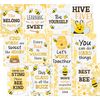 Teacher Created Resources Buzzing Bees Positive Sayings Small Poster Pack (TCR6914)