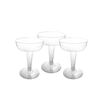 Party Essentials Plastic Champagne Glasses, 20-Count, Clear