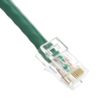 Cat6 Green Ethernet Patch Cable, Bootless, 7 foot