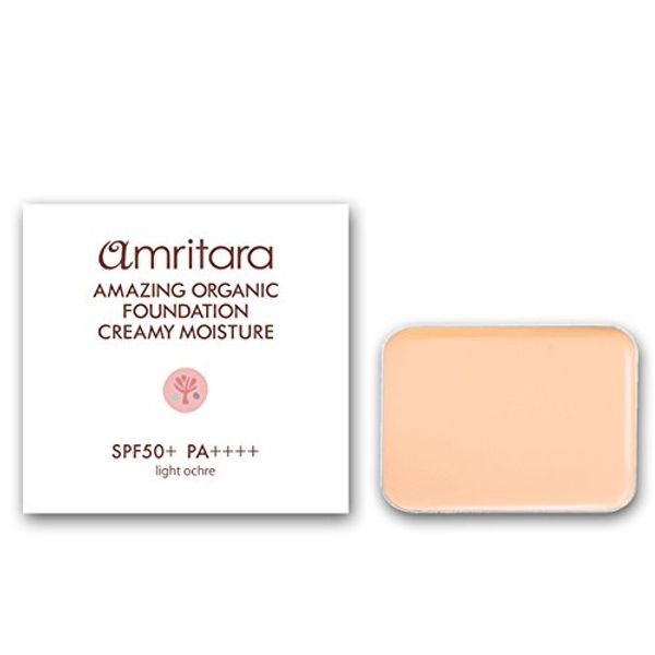 Amritara Amazing Organic Foundation Creamy Moisture Refill M3 Light Ochre SPF50+ PA+++