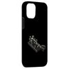 Fine Line Morse Paddle Ham Radio Case for iPhone 12/12 Pro
