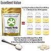 Organic Sulfur Crystals - 99% Pure MSM Crystals, Premium MSM Supplement - Excellent Quality and Absorption. 1 LB Pack.