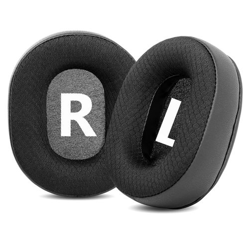 TaiZiChangQin WH201A Upgrade Ear Pads Ear Cushions Replacement Compatible with KVIDIO WH201A Bluetooth Headphones Fabric Earpads