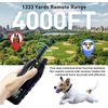 TQT Dog Training Collar - Remote Control 4000FT, 4 Training Modes