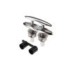 Attwood Corporation 66515-1 Retractable Low-Profile Stainless Steel Marine Boat 4 ½-Inch Neat Cleat