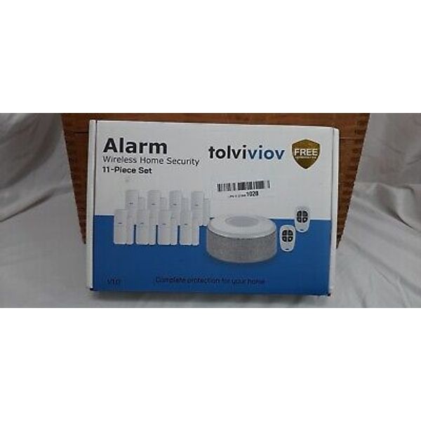 Tolviviov V1.0 Alarm 11piece System for Home Security Door Window Alarm Security