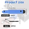 11Pcs Premium Deburring Tool Kit – Durable Handle & Sharp Blades, Tool for Plastic, Metal & Wood, Precision Edge Finishing