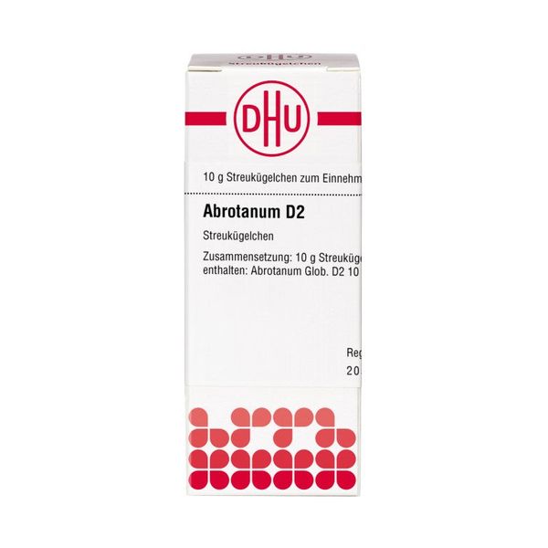 DHU Abrotanum D2 Streukügelchen, 10 g Globuli