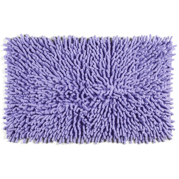 Kassatex Bambini Basics Bath Rug, 20X32, Violet