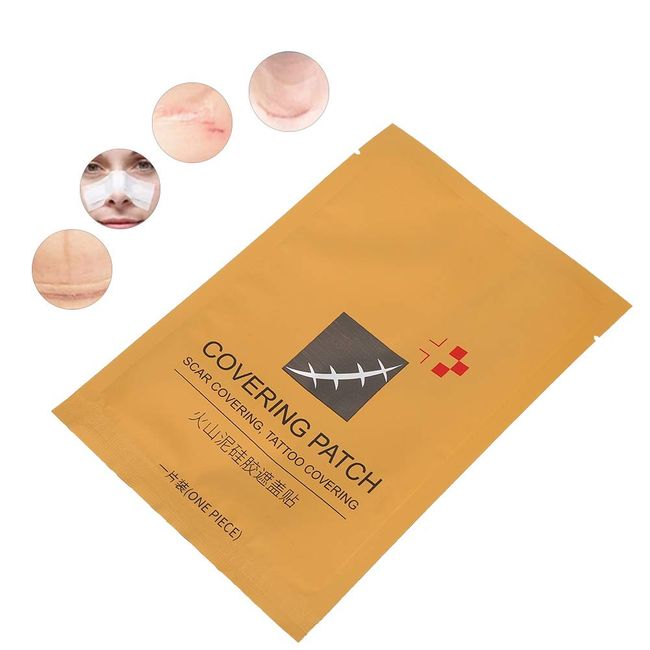 Scar Conceal Tape, Disposable Scar Concealer Skin Blemish Cover Adhesive Tape To Hide Waterproof Patch For Conceal Skin(2#)