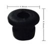 Tattoo Grommets,300Pcs Tattoo Rubber Grommets Disposable Soft Silicone Tattoo Needle Grommets Nipples for Tattoo Machine Needles Armature Bar Supply Tattoo Accessories Tattoo Supplies