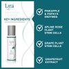 Lira Clinical Bio Enzyme Face Cleanser - Brightening and Anti Aging Face Wash with Plant Stem Cells - Perfect Facial Cleanser for Dry Skin, Sensitive, and Dehydrated - 6 Ounce