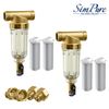 SimPure Home Whole House Spin Down Water Filter Sediment Pre-Filter System 2Pack