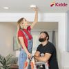 Kidde Smoke Detector, Battery Powered with Test Button Carbon Monoxide Detector