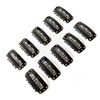 Luce brillare Fixing Pins, Wig Extensions, Top Pulse, Point Pieces, Partial Wig, One-Touch Fixing Hardware, Securing Pins, U-Shaped, 1.3 inches (3.2 cm) (Set of 10))