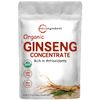 Micro Ingredients Maximum Strength Organic Korean Ginseng Root 200:1 Powder, 4 Ounce, Red Panax Ginseng Powder, Active Ginsenosides, Vegan Friendly