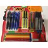 BIC, 44 Ct - School Office Pack | Pens, Pencils, Markers + Highlighters