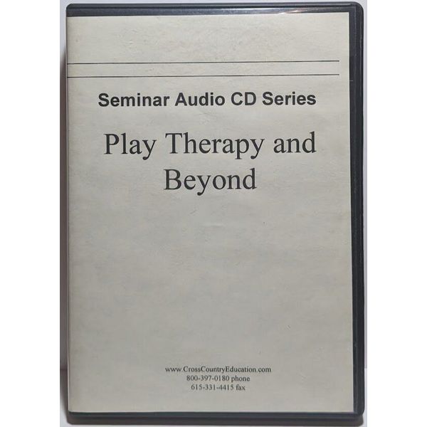 CCE PLAY THERAPY & BEYOND Seminar 6 Audio CD Series Set Pediatric Children