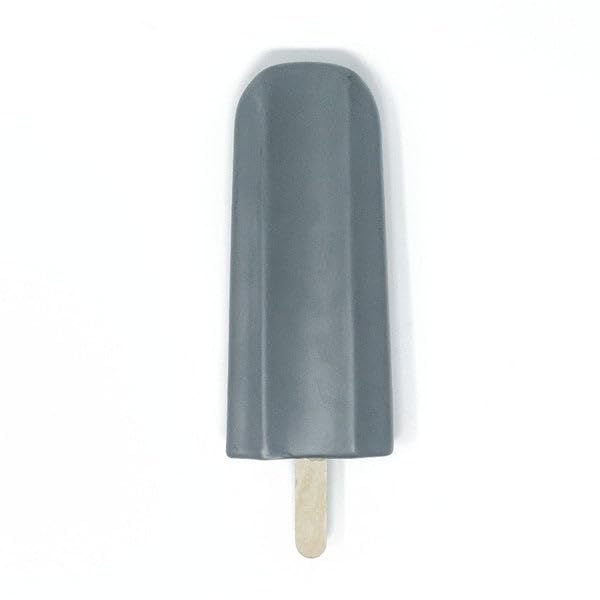 CERAMICHE CRESCENTINI Ice Cream Made in Italy Evaporated Heart Matt Grey