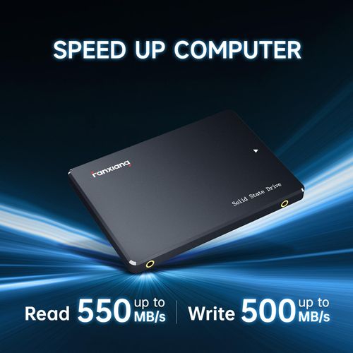 fanxiang SATA SSD - 512GB SSD up to 550MB/s, Internal Solid State Drives 2.5 Inches SSD SATA III 6Gb/s, 3D NAND TLC, SSD 512GB for Laptop PC Desktop (Black)