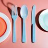 Party Dimensions, Light Blue 48 Count Cutlery Combo, 16 Servings