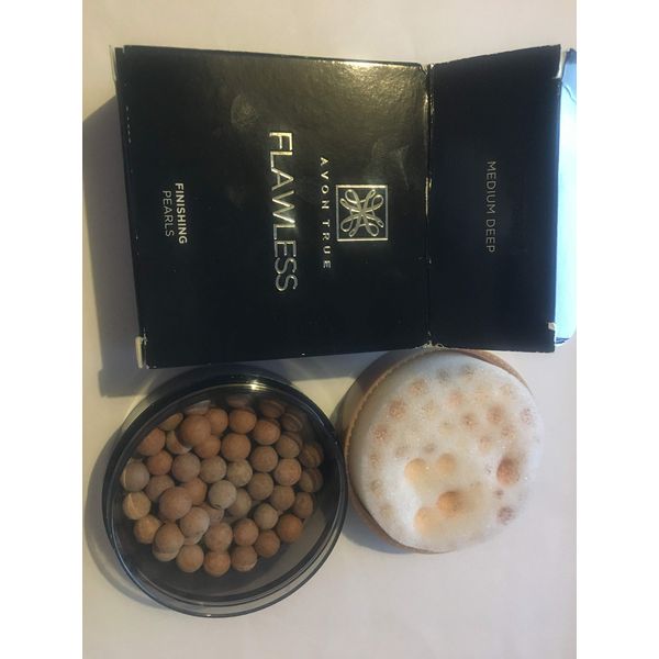 Avon True Flawless Soft Focus Finishing Pearls - Medium Deep - 22g