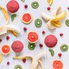Fruit Smoothie Luxury Bath Bombs -Set of 10 - Extra Large - 4.5oz