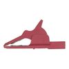 KS Tools 150.1678 4,0 mm Eingangsbuchse auf Krokodilklemme schmal, rot