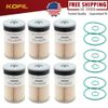 6Pcs FS19765 Replace Fleetguard Fuel Water Separator Filter Cummins ISX Paccar