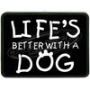 Dog Owner Trailer 2" Receiver Hitch Plug from Redeye Laserworks