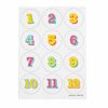 Countdown Egg Stickers, Easter, Party Supplies, 12 Pieces