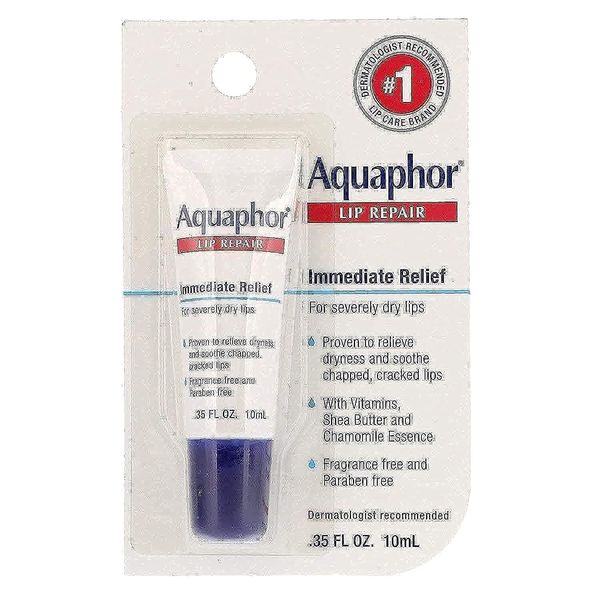 Aquaphor Lip Repair Immediate Relief -- 0.35 fl oz - 2pc