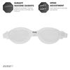 TYR Vesi Goggles, Smoke/Blue, One Size