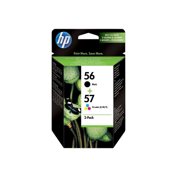 HP Combo Pack Cartridge N 56 57