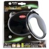 Petio Reel Lead Basis Black for Small Dogs, Small