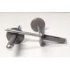 Edge Performance Products Gray 3/16" Large Head Tri-Fold Exploding Aluminum Mandrel Pop Rivets 50 pack