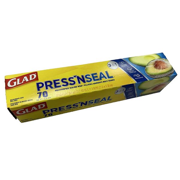 GLAD GLAD Press & Seal Food Wrap 11.8 inches x 85.9 ft (30 cm x