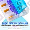 MEDca Weekly Pill Organizer, Twice-a-Day, 1 Pill Organizer Extra Large