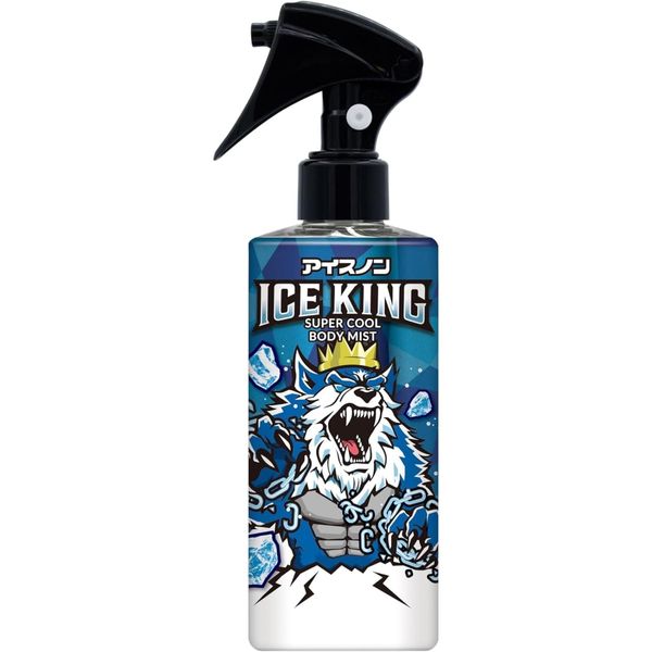 Ice Non ICE KING Super Cold Body Mist 5.3 fl oz (150 ml) Unscented Cooling Mist for Body