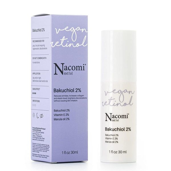 NACOMI NEXT LEVEL VEGAN RETINOL BAKUCHIOL 2% 30 ml