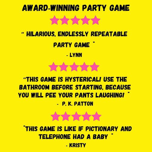 Big Potato Scrawl: Adult Board Game | Terrible Drawings and Ridiculous Guesses | Hilarious Board Game for Adults